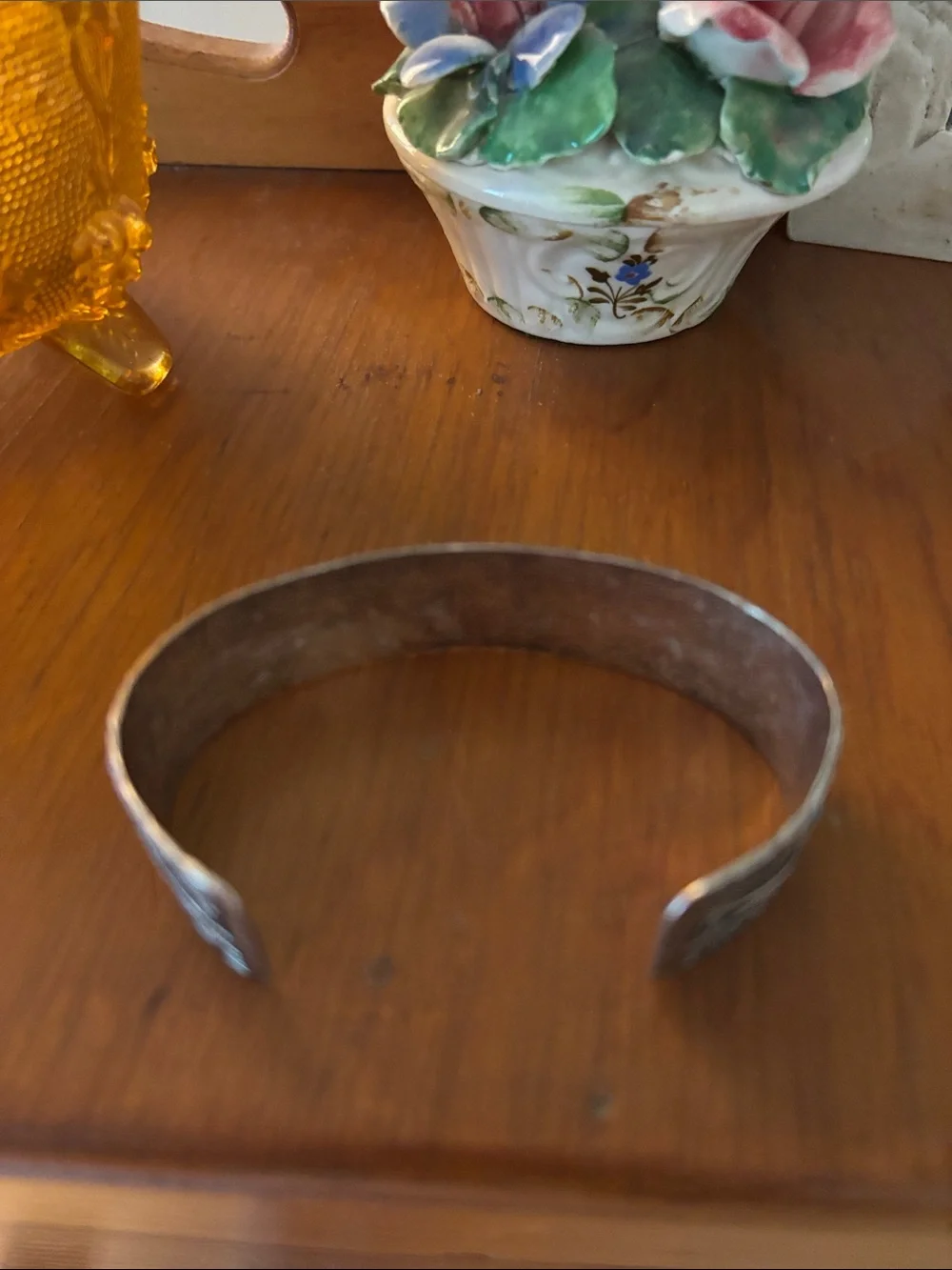 Sterling Silver Turquoise Accent Cuff Bracelet - Women Jewelry